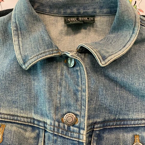 Like new Ralp Lauren jeans Jean jacket - Picture 3 of 13